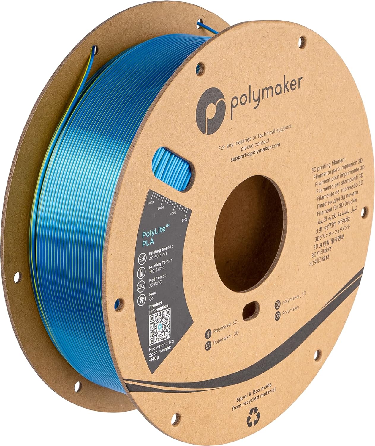 PolyLite Dual Silk PLA 1 kg