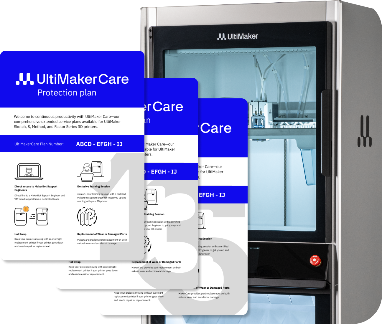 UltiMakerCare Plan for MakerBot Sketch