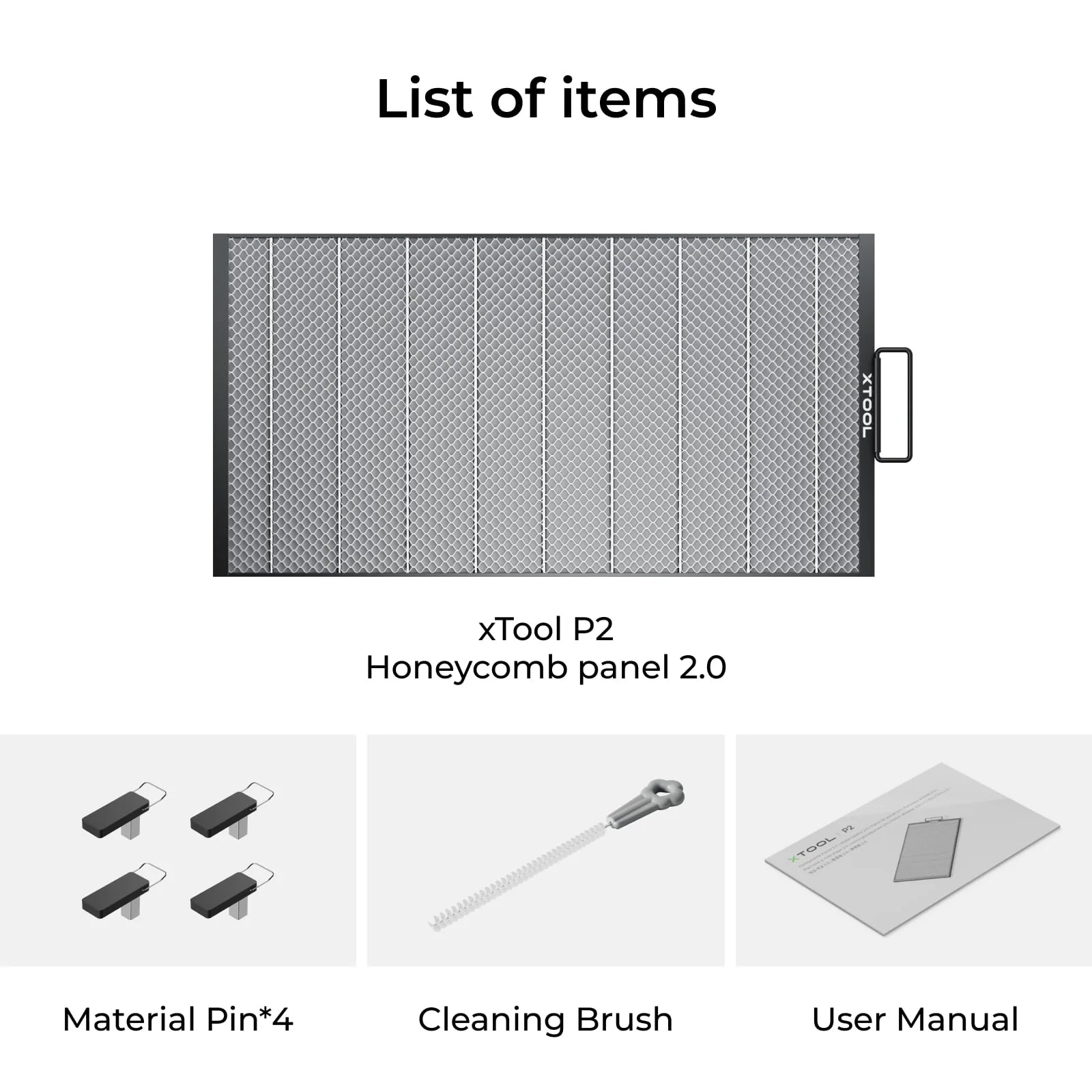 xTool P2 Honeycomb Panel v2 (The Upgraded Version)