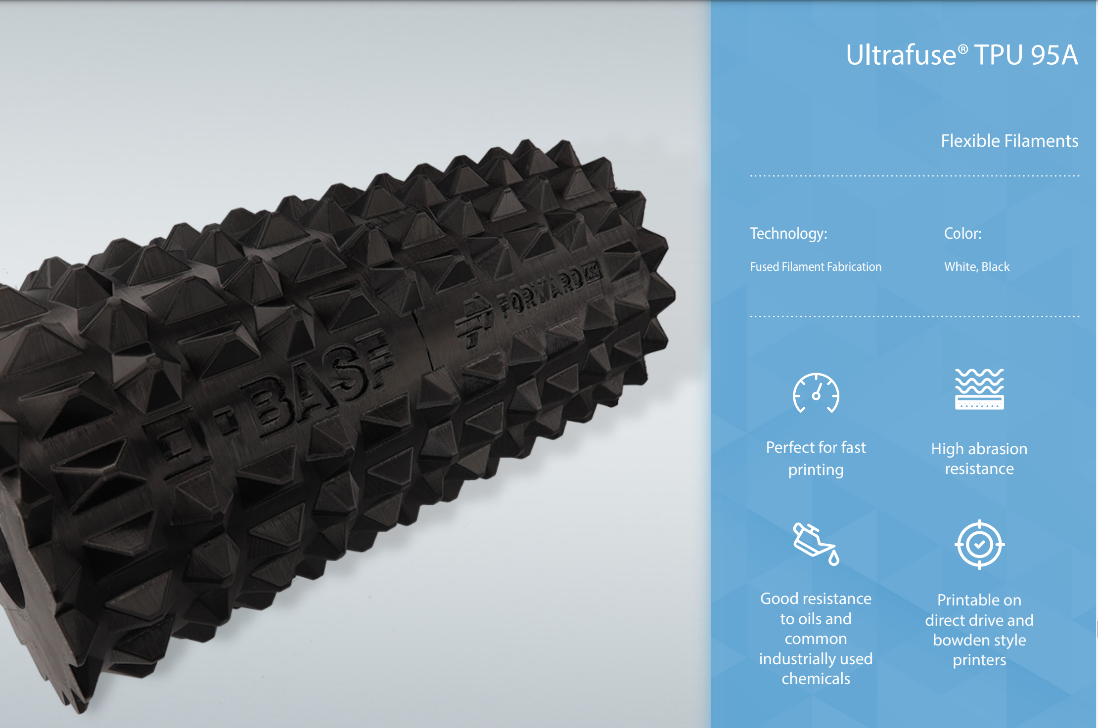 Ultrafuse® TPU 95A Black - 750G